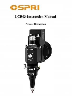 Zrobotyzowana głowica laserowa 3D 3 kW z ręczną regulacją ostrości
