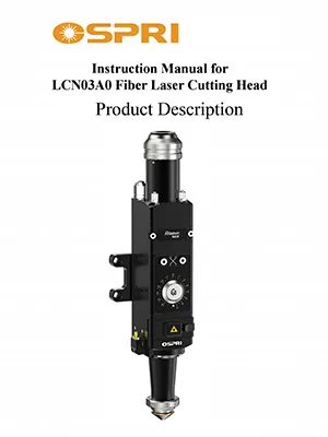Głowica do cięcia laserowego fiber LCN03A0-H02 (płaska)