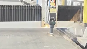 Laserowa głowica tnąca fiber do cięcia blach płaskich