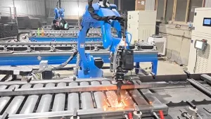 Głowica spawalnicza laserowa WOBBLE podwójna LWD03B0 0,9 kW do stali węglowej 1,2 mm (1 m/min)