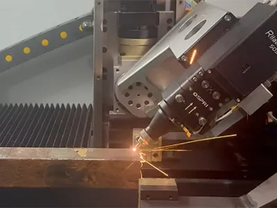 Laserowa głowica tnąca fiber 3 kW