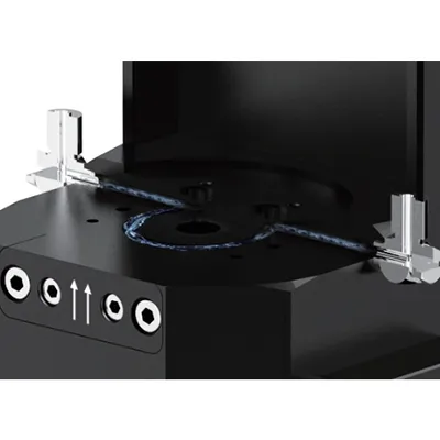 Wejście światłowodowe QBH z chłodzeniem wodnym dla stabilnej pracy