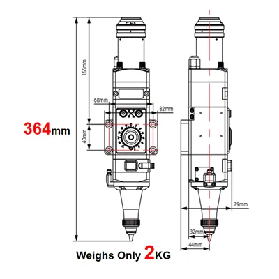 Lekka, kompaktowa konstrukcja dla łatwej integracji