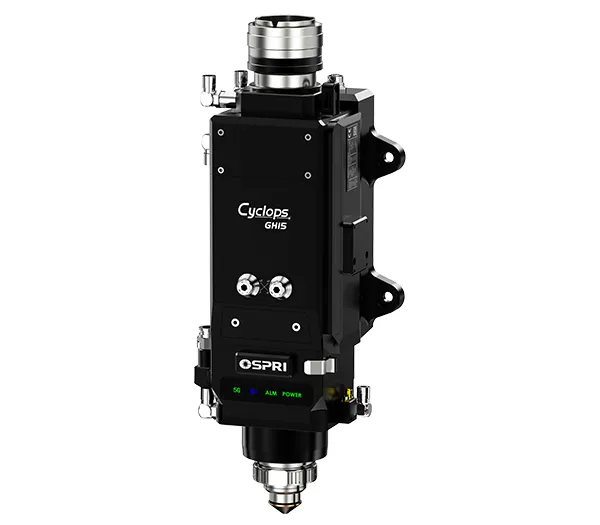 Laserowa głowica tnąca fiber 15 kW z autofokusem