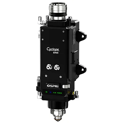 Laserowa głowica tnąca fiber 15 kW z autofokusem