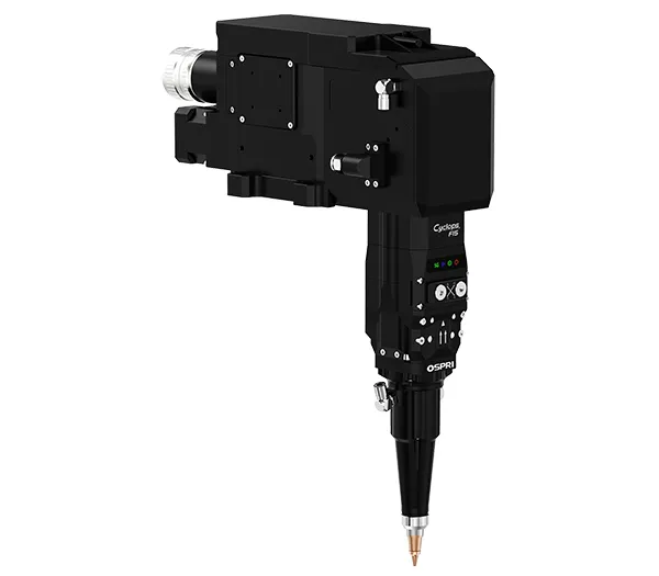 Laserowa głowica tnąca fiber 15 kW do ukosowania (jednowahadłowa głowica kątowa)