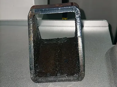 Laserowa głowica tnąca fiber 120kW do ukosowania (jednowahadłowa głowica kątowa)