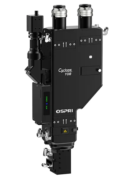 Hybrydowa laserowa głowica spawalnicza dwufalowa 8 kW