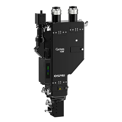 Hybrydowa laserowa głowica spawalnicza dwufalowa