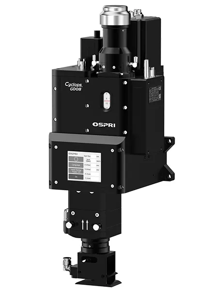 Dwuosiowa laserowa głowica spawalnicza WOBBLE 8 kW (z kurtyną powietrzną)