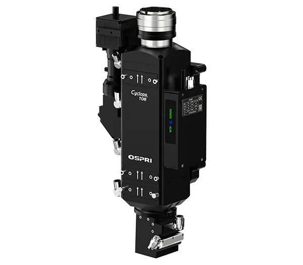 Laserowa głowica spawalnicza z monitorowaniem temperatury 8 kW