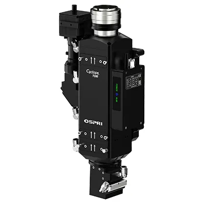 Laserowa głowica spawalnicza z monitorowaniem temperatury
